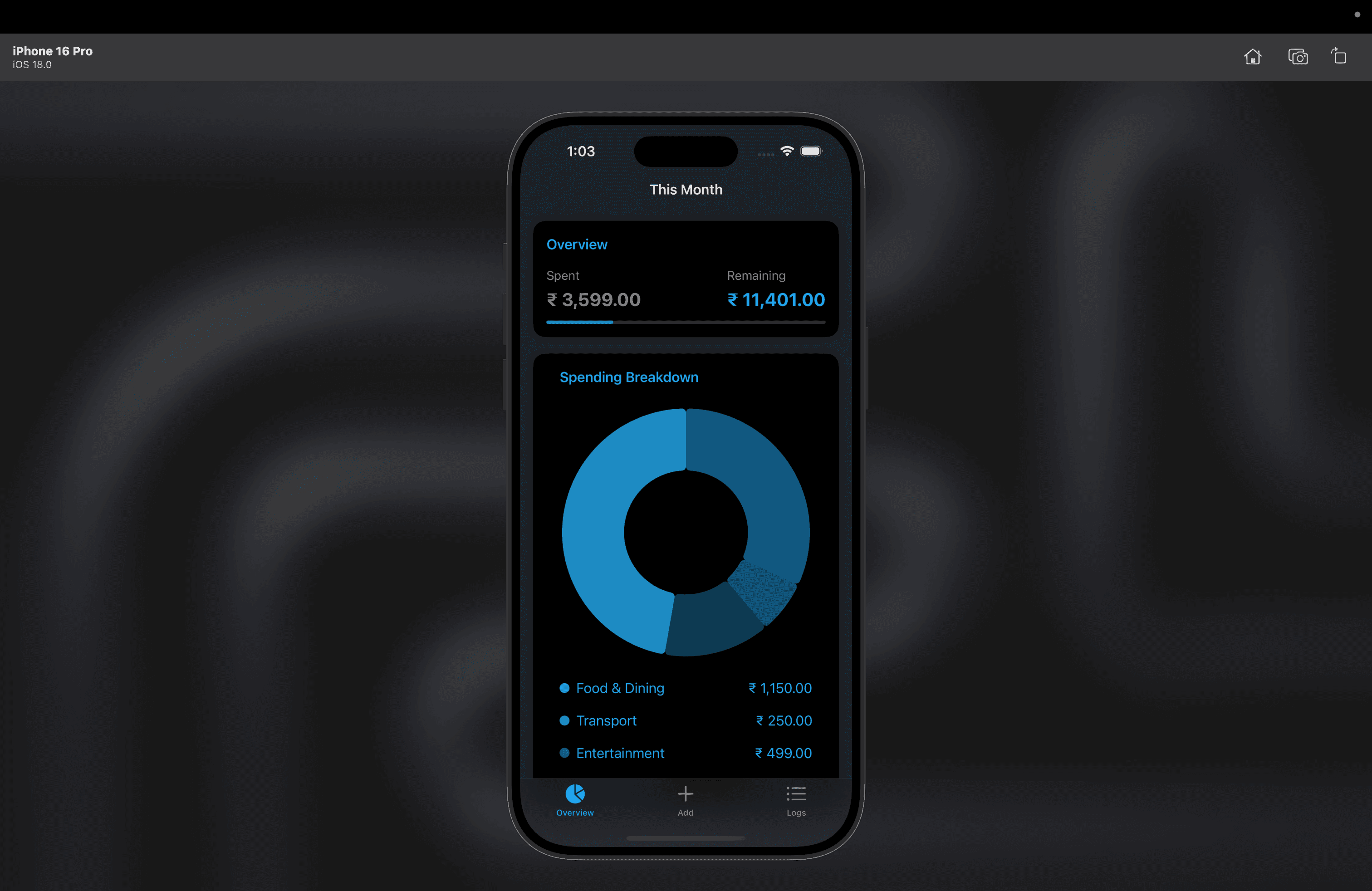 FinTracker: Personal Financial Management App